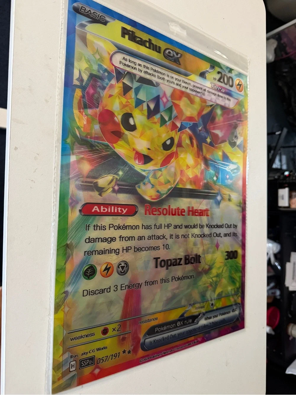 3D Lenticular Pikachu Poster – Colorful Multicolor Collectible